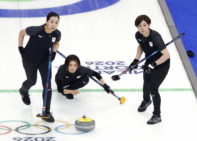 Il Giappone fiducioso in vista della partita inaugurale del curling femminile contro la Svezia
