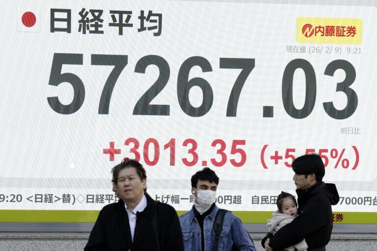 Le Nikkei bondit de plus de 5% pour atteindre un niveau record après la victoire électorale du PLD au Japon