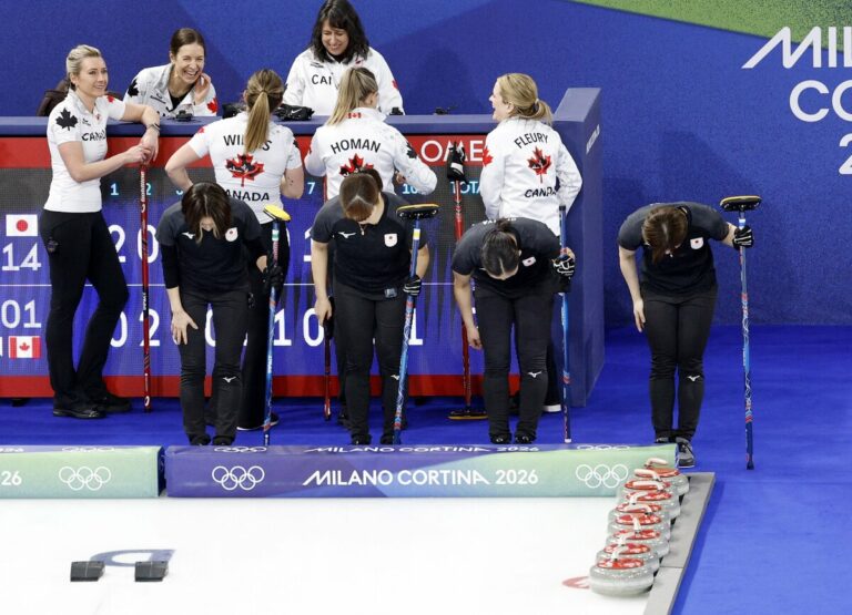 Les espoirs de médaille du Japon en curling s'estompent encore après la défaite contre le Canada