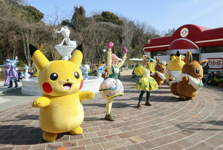 Un parc à thème extérieur Pokémon ouvre ses portes dans la banlieue de Tokyo