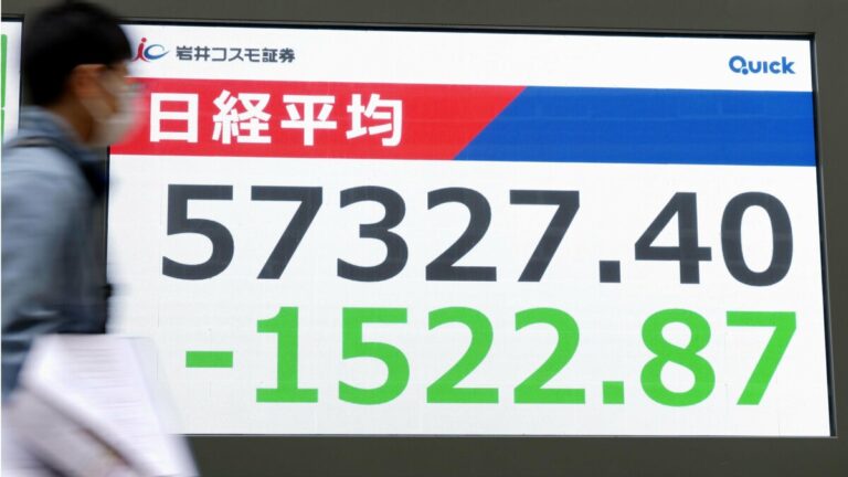 L'indice Nikkei plonge de plus de 2% après les frappes américano-israéliennes contre l'Iran