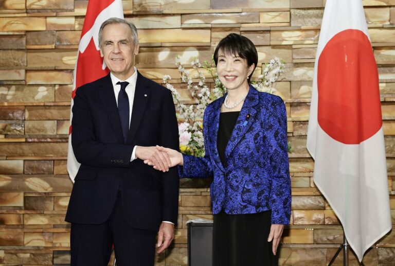 Le Japon et le Canada conviennent de lancer un dialogue sur la sécurité économique et des cyber-pourparlers