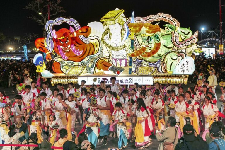 Le char japonais Aomori Nebuta participera au Festival des lanternes de Taiwan