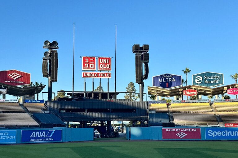 Le terrain du Dodger Stadium reçoit pour la première fois le nom de sponsor Uniqlo