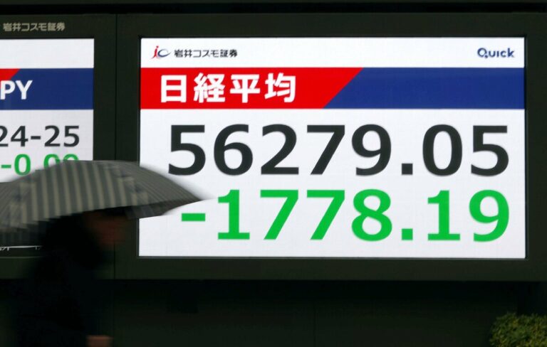 Nikkei termine en baisse de plus de 3% en raison des inquiétudes concernant le conflit au Moyen-Orient