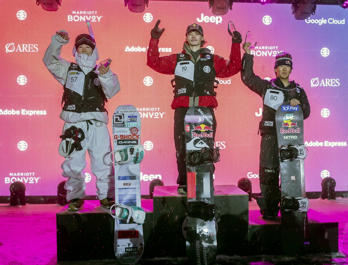 Yamada et Shimizu remportent deux épreuves consécutives de half-pipe de la Snow League