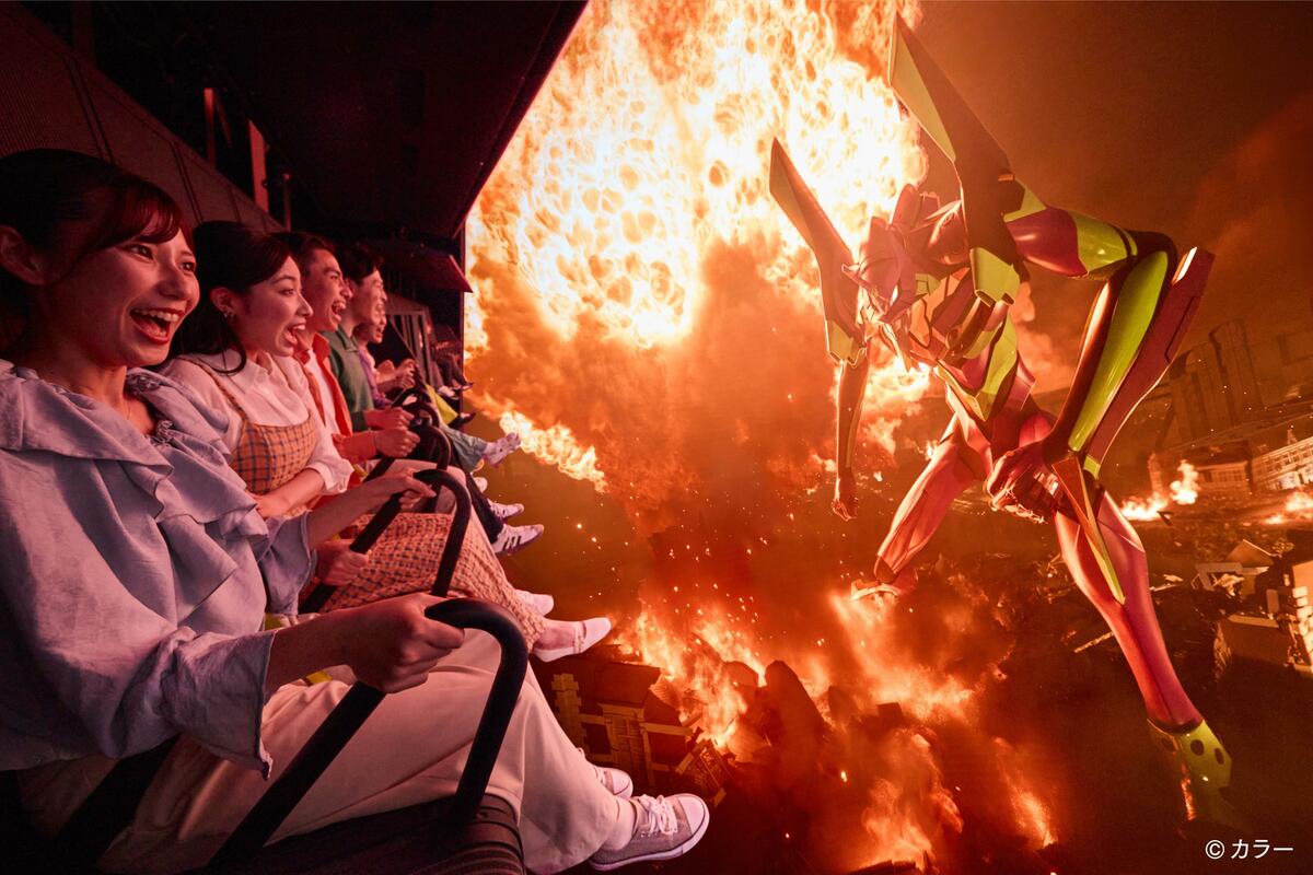 La nueva atracción de Evangelion abre sus puertas en el complejo Huis Ten Bosch en Japón.