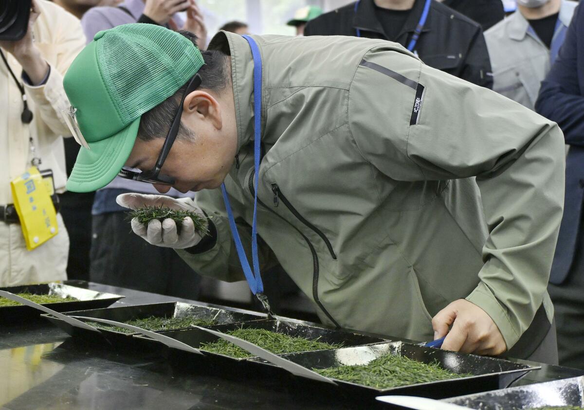 Il nuovo tè di Shizuoka è stato venduto a 1,18 milioni di yen al chilo alla prima asta dell'anno.