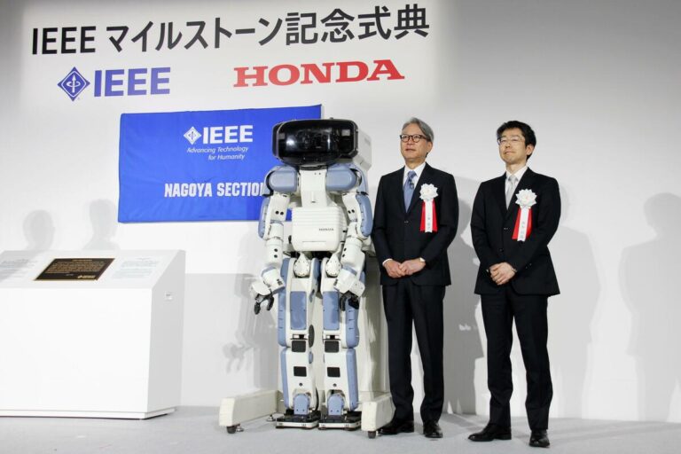 Le robot humanoïde P2 de Honda reconnu comme une « étape importante » en matière de marche en douceur