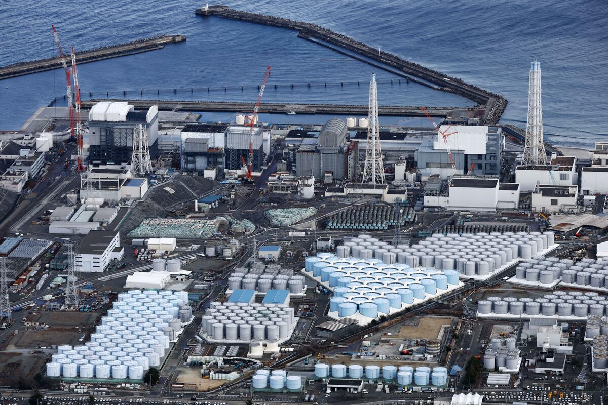 170 000 tonnes d’eau traitée par la centrale de Fukushima rejetées en 3 ans