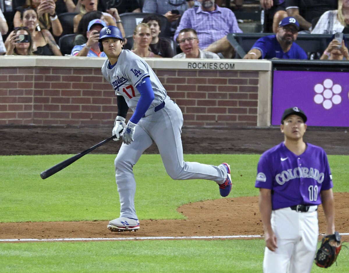 Baseball : Ohtani frappe des circuits consécutifs alors que les Dodgers repoussent les Rocheuses