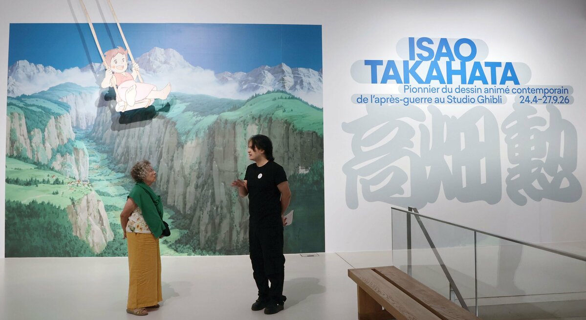 DOSSIER : La vision de la Suisse de l'animateur du Studio Ghibli trouve un foyer durable dans les Alpes