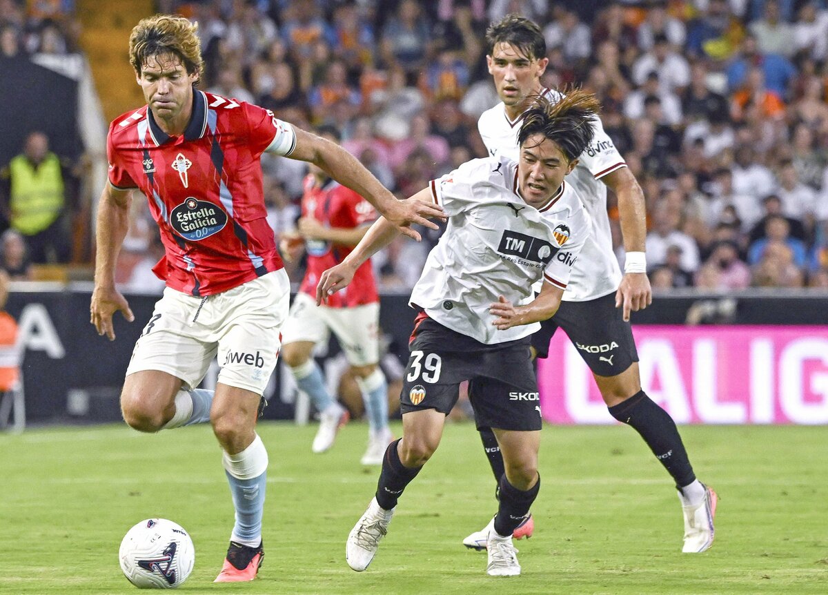 Football : Sato, 19 ans, fait ses débuts en Liga lors du tirage au sort de Valence pour l'ouverture de la saison
