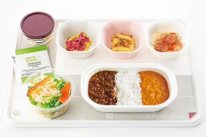 Le curry végétarien passe de la cafétéria Suzuki Motor aux vols JAL 2 Photo/Illutration