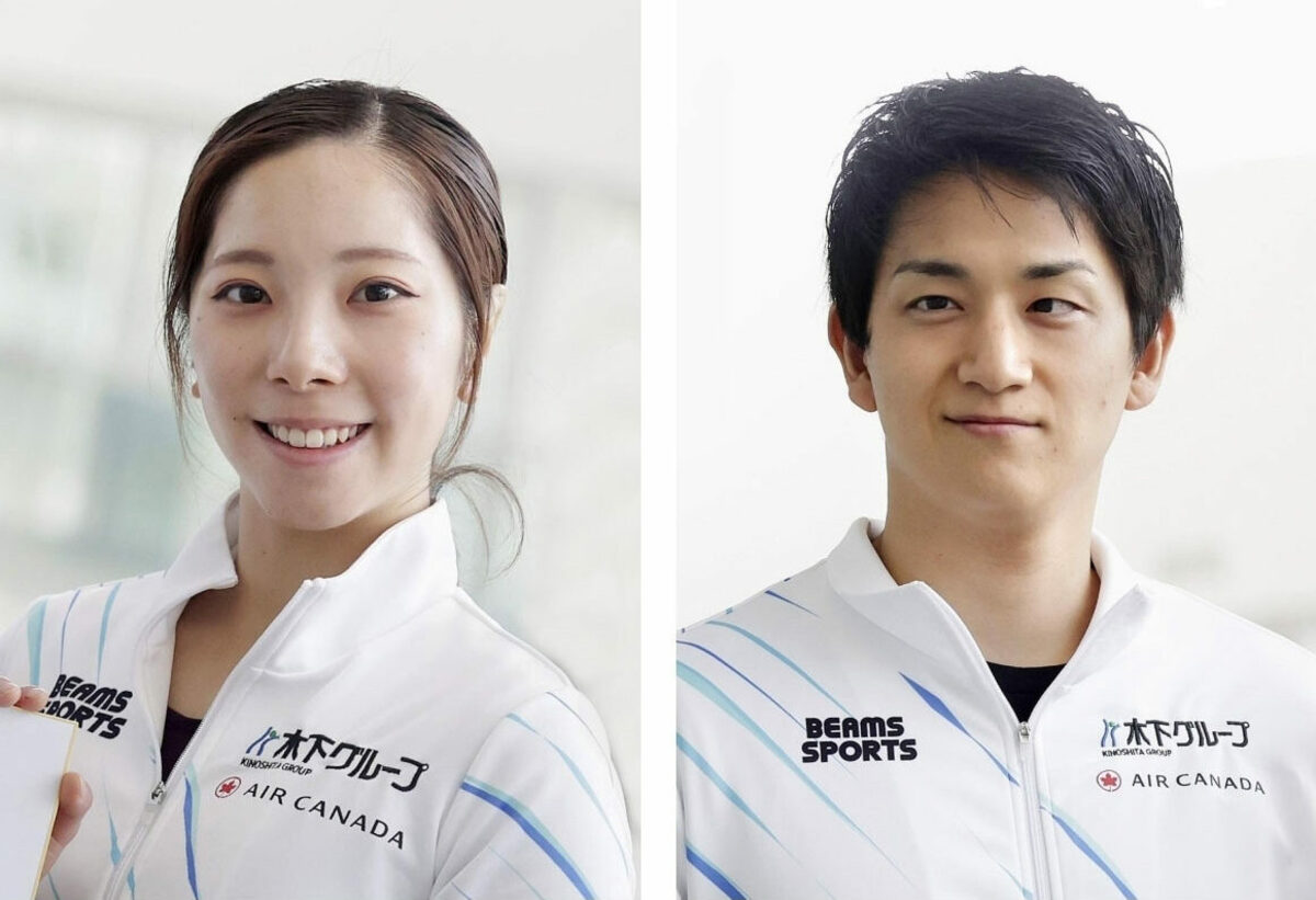 Patinage artistique : Patinage artistique : les champions olympiques japonais en couple Miura et Kihara se fiancent