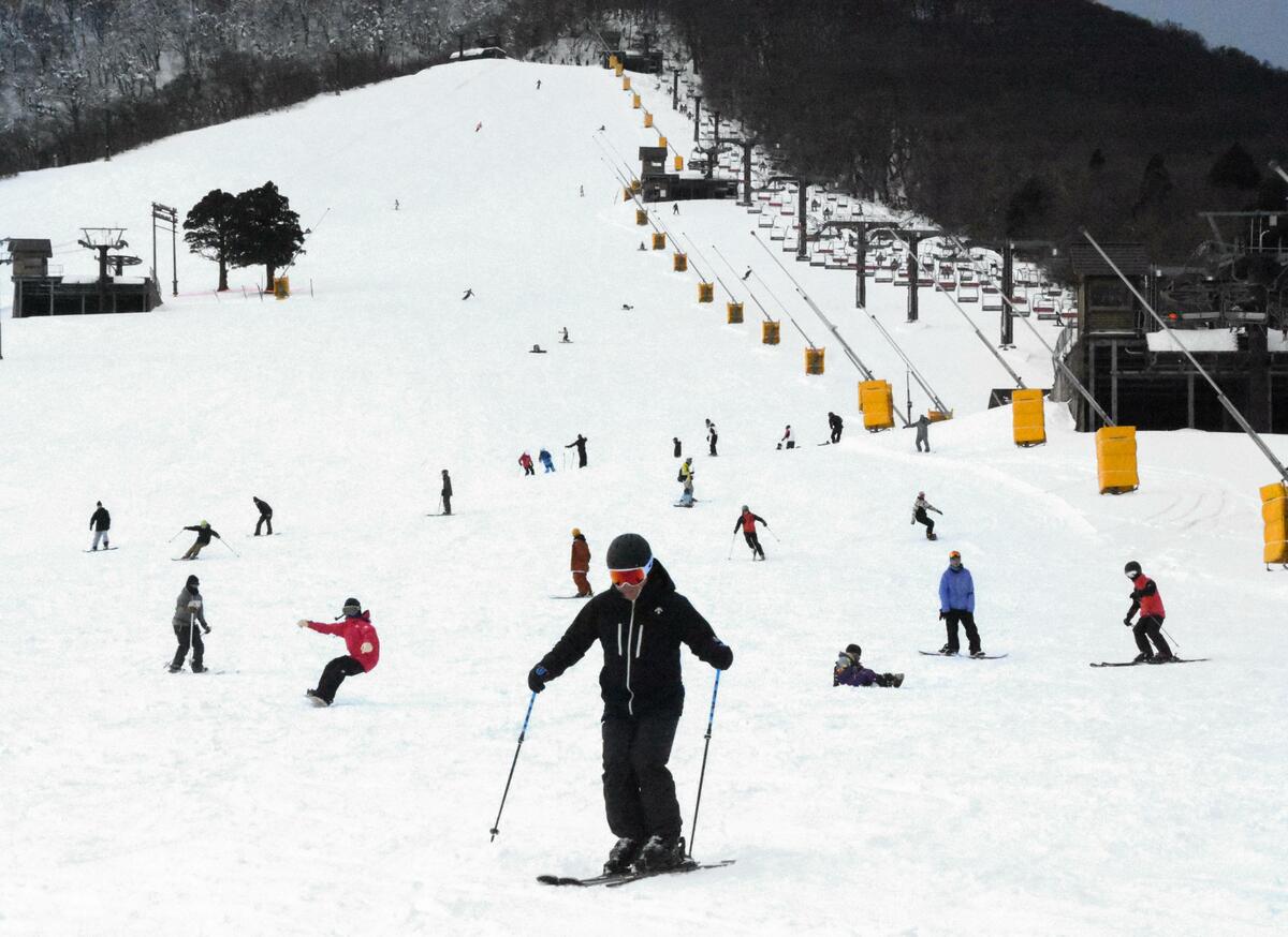 Le nombre de stations de ski japonaises utilisant uniquement de la neige naturelle pourrait tomber à 7 en raison du réchauffement (étude)