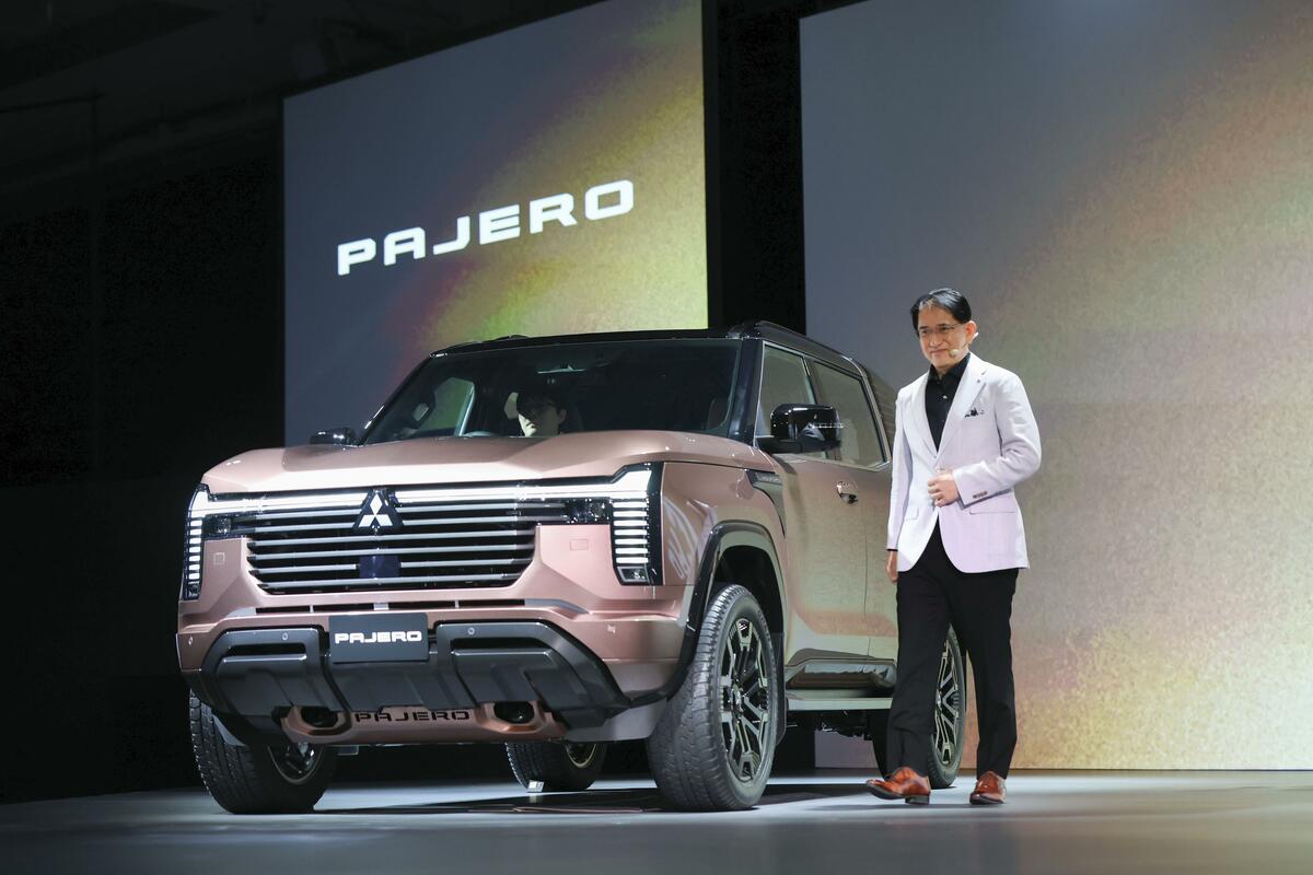 Mitsubishi Motors dévoile le modèle Pajero relancé après une interruption de 7 ans au Japon