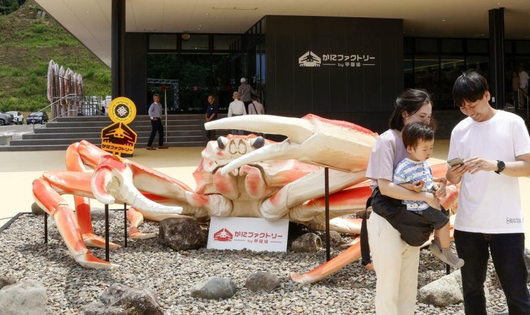 Un complexe sur le thème du crabe vise à devenir un nouveau monument et centre touristique du centre du Japon 4 Un complexe sur le thème du crabe vise à devenir un nouveau monument et centre touristique du centre du Japon