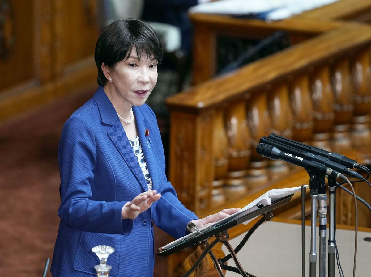 AVIS : La règle d'une seule femme du Premier ministre japonais Takaichi a ses limites