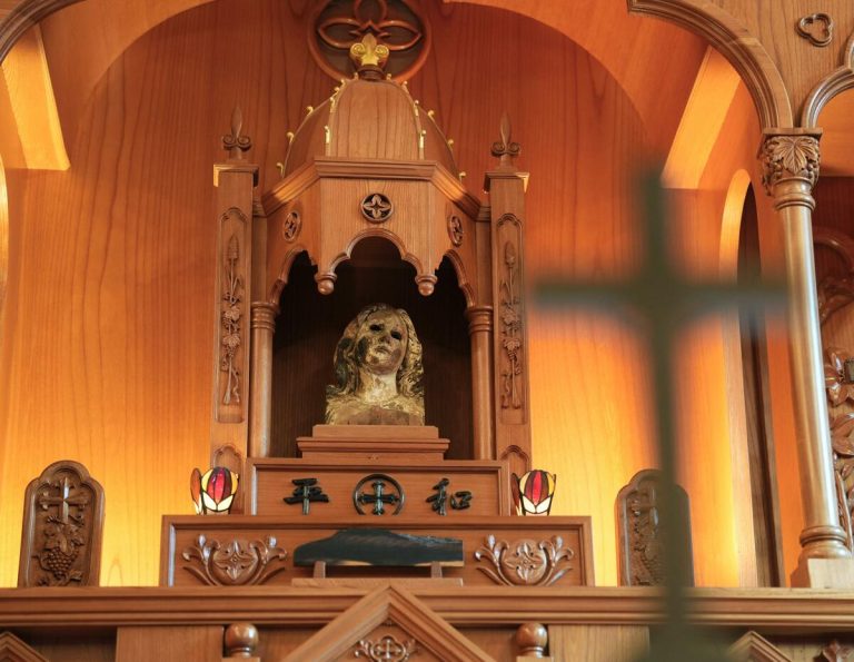 La Vierge Marie bombardée par la bombe atomique de Nagasaki sera amenée au Nouveau-Mexique 4 La Vierge Marie bombardée par la bombe atomique de Nagasaki sera amenée au Nouveau-Mexique
