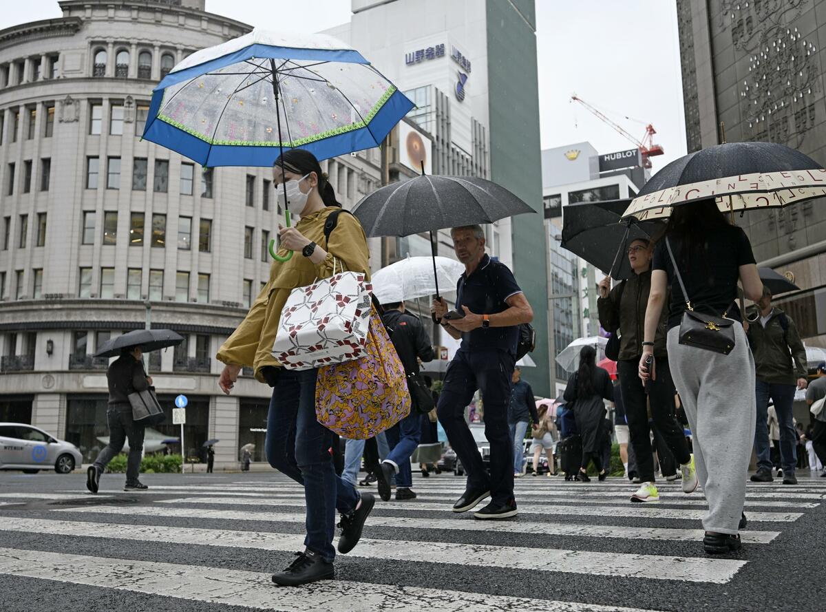 Le centre de Tokyo enregistre 34 jours de pluie consécutifs, le plus long jamais enregistré